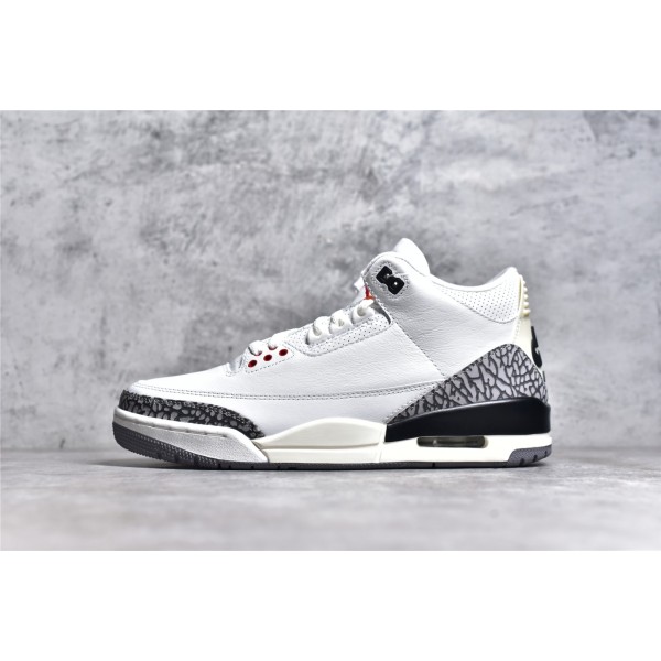 Air Jordan 3 Retro "White Cement Reimagined" White Grey