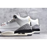 Air Jordan 3 Retro "White Cement Reimagined" White Grey