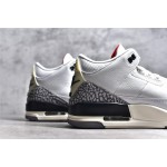 Air Jordan 3 Retro "White Cement Reimagined" White Grey
