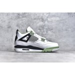 AIR JORDAN 4 Sage Sea Salt White Green Black