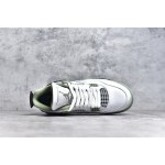 AIR JORDAN 4 Sage Sea Salt White Green Black