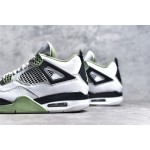 AIR JORDAN 4 Sage Sea Salt White Green Black