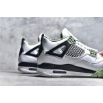 AIR JORDAN 4 Sage Sea Salt White Green Black