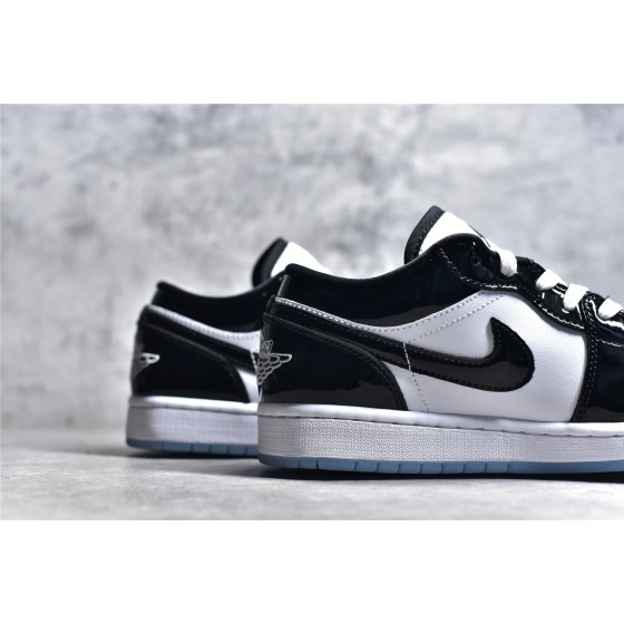 Air Jordan 1 Low Top Panda Patent Leather