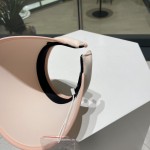 Chanel Bow Hat Empty Top Sun Protection UV Sun Shade Cap