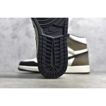 Air Jordan 1 Retro "Dark Mocha" Small Barb / Mocha Coffee