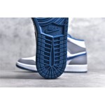 Air Jordan 1 MiD Grey White Blue