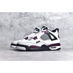 Air Jordan AJ4 Retro PSG Grand Paris White Purple