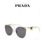 Prada Sunglasses with Symbole Triangle and Logo SPR50
