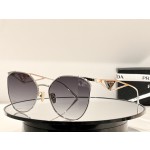 Prada Sunglasses with Symbole Triangle and Logo SPR50