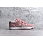 Air Jordan 1 Low Top Pink Velvet