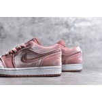 Air Jordan 1 Low Top Pink Velvet