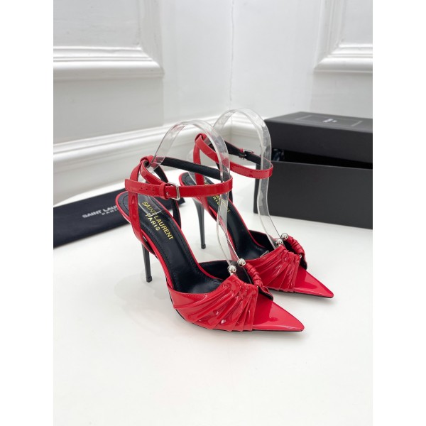 𝙎𝙖𝙞𝙣𝙩 𝙇𝙖𝙪𝙧𝙚𝙣𝙩 | 𝟐𝟎𝟐𝟏/𝐒𝐒 𝐧𝐞𝐰 YSL｜Roland 2022/fw early spring new baked high heels