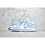 Air Jordan 1 light blue and white