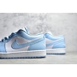 Air Jordan 1 light blue and white