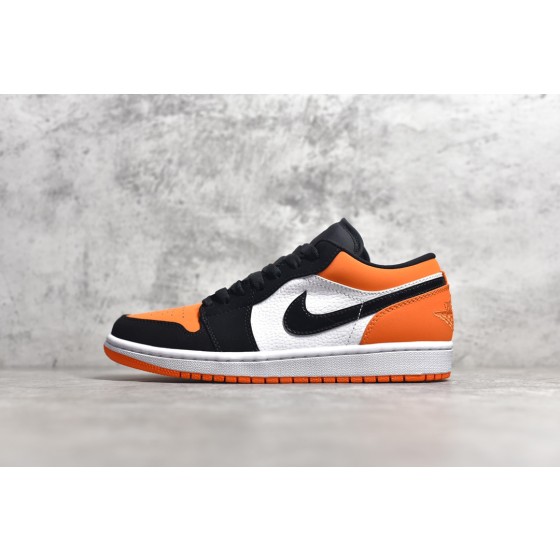 Air Jordan 1 Low Top Shatter Orange