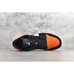 Air Jordan 1 Low Top Shatter Orange