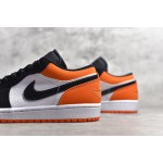 Air Jordan 1 Low Top Shatter Orange