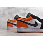 Air Jordan 1 Low Top Shatter Orange