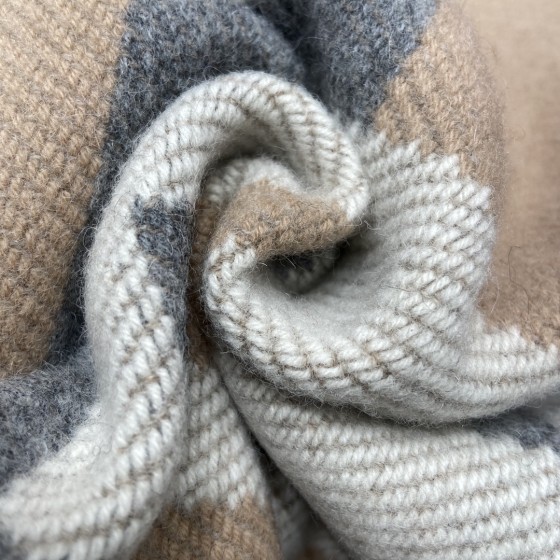 𝐇𝐞𝐫𝐦𝐞𝐬 • 𝟐𝟑𝐍𝐞𝐰【Khaki and Gray】(%90 merino wool + 10% cashmere)