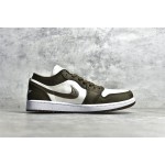 Air Jordan 1 laag legergroen