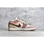 Air Jordan AJ1 Low/Mid Top Smoke Grey Purple Red