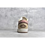 Air Jordan AJ1 Low/Mid Top Smoke Grey Purple Red