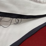 𝐂𝐡𝐚𝐧𝐞𝐥 square scarf 100% mulberry silk fabric