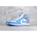 Air Jordan 1 MiD White Blue