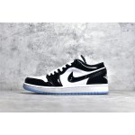 Air Jordan 1 Low Top Patent Leather White and Black