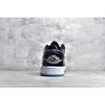 Air Jordan 1 Low Top Patent Leather White and Black