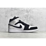 Air Jordan 1 MiD Black and White Panda