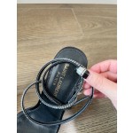 𝙎𝙖𝙞𝙣𝙩 𝙇𝙖𝙪𝙧𝙚𝙣𝙩 | 𝟐𝟎𝟐𝟐/𝐒𝐒 𝐧𝐞𝐰 YSL｜Saint Laurent new rhinestone buckle sandals snakeskin grain cowhide