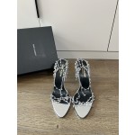 𝙎𝙖𝙞𝙣𝙩 𝙇𝙖𝙪𝙧𝙚𝙣𝙩 | 𝟐𝟎𝟐𝟐/𝐒𝐒 𝐧𝐞𝐰 YSL｜Saint Laurent new metal chain high heels luxury metal rhinestone buckle