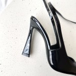 𝙎𝙖𝙞𝙣𝙩 𝙇𝙖𝙪𝙧𝙚𝙣𝙩 | 𝟐𝟎𝟐𝟐/𝐒𝐒 𝐧𝐞𝐰 YSL｜Spring small square head high heeled single shoes strappy sandals