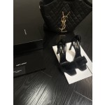 𝙎𝙖𝙞𝙣𝙩 𝙇𝙖𝙪𝙧𝙚𝙣𝙩 | 𝟐𝟎𝟐𝟐/𝐒𝐒 𝐧𝐞𝐰 YSL｜Custom imported sheepskin / mink fur high heels