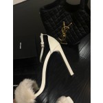 𝙎𝙖𝙞𝙣𝙩 𝙇𝙖𝙪𝙧𝙚𝙣𝙩 | 𝟐𝟎𝟐𝟐/𝐒𝐒 𝐧𝐞𝐰 YSL｜Custom imported sheepskin / mink fur high heels