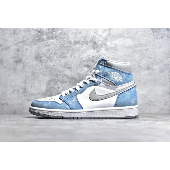 Air Jordan 1 AJ1 Washed White Blue