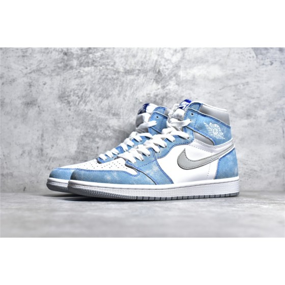 Air Jordan 1 AJ1 Washed White Blue