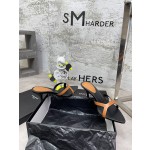 𝙎𝙖𝙞𝙣𝙩 𝙇𝙖𝙪𝙧𝙚𝙣𝙩 | 𝟐𝟎𝟐𝟐/𝐒𝐒 𝐧𝐞𝐰 YSL｜Early spring hot ysl high heel slippers Italian leather bottom