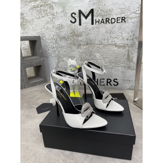 𝙎𝙖𝙞𝙣𝙩 𝙇𝙖𝙪𝙧𝙚𝙣𝙩 | 𝟐𝟎𝟐𝟐/𝐒𝐒 𝐧𝐞𝐰 YSL｜Early spring hot ysl high heel strappy sandals Italian leather sole