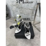 𝙎𝙖𝙞𝙣𝙩 𝙇𝙖𝙪𝙧𝙚𝙣𝙩 | 𝟐𝟎𝟐𝟐/𝐒𝐒 𝐧𝐞𝐰 YSL｜Early spring hot ysl high heel strappy sandals Italian leather sole