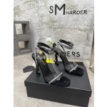 𝙎𝙖𝙞𝙣𝙩 𝙇𝙖𝙪𝙧𝙚𝙣𝙩 | 𝟐𝟎𝟐𝟐/𝐒𝐒 𝐧𝐞𝐰 YSL｜Early spring hot ysl high heel strappy sandals Italian leather sole