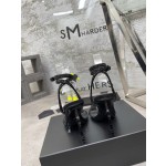 𝙎𝙖𝙞𝙣𝙩 𝙇𝙖𝙪𝙧𝙚𝙣𝙩 | 𝟐𝟎𝟐𝟐/𝐒𝐒 𝐧𝐞𝐰 YSL｜Early spring hot ysl high heel strappy sandals Italian leather sole