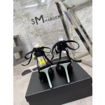 𝙎𝙖𝙞𝙣𝙩 𝙇𝙖𝙪𝙧𝙚𝙣𝙩 | 𝟐𝟎𝟐𝟐/𝐒𝐒 𝐧𝐞𝐰 YSL｜Early spring hot ysl high heel strappy sandals Italian leather sole