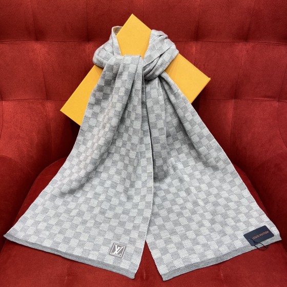 𝐋𝐨𝐮𝐢𝐬 𝐯𝐮𝐢𝐭𝐭𝐨𝐧 Checkered Men's Scarf 100% Wool