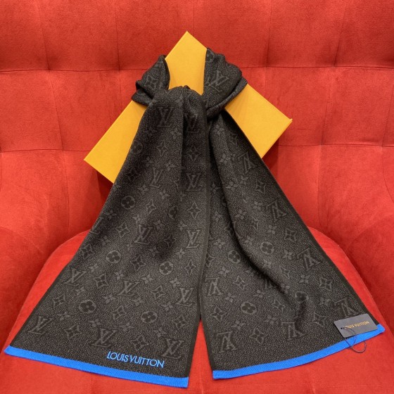 𝐋𝐨𝐮𝐢𝐬 𝐯𝐮𝐢𝐭𝐭𝐨𝐧 Checkered Men's Scarf 100% Wool