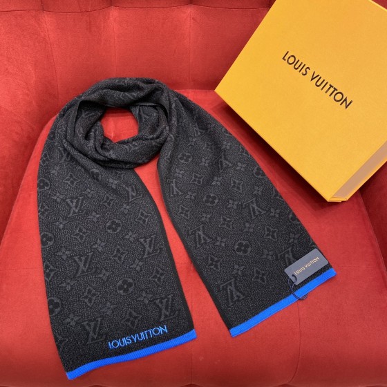 𝐋𝐨𝐮𝐢𝐬 𝐯𝐮𝐢𝐭𝐭𝐨𝐧 Checkered Men's Scarf 100% Wool