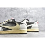 Air Jordan 1 low low top white brown