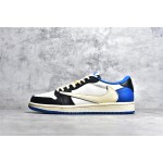 Air Jordan 1 low low top lightning white blue black